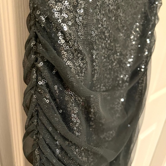 Bodycon Cocktail Dress Ralph Lauren Sequins - Picture 3 of 5